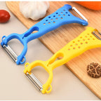 Vegetable Cutter & Carrot Grater – Handheld Kitchen Peeler & Slicer Tool