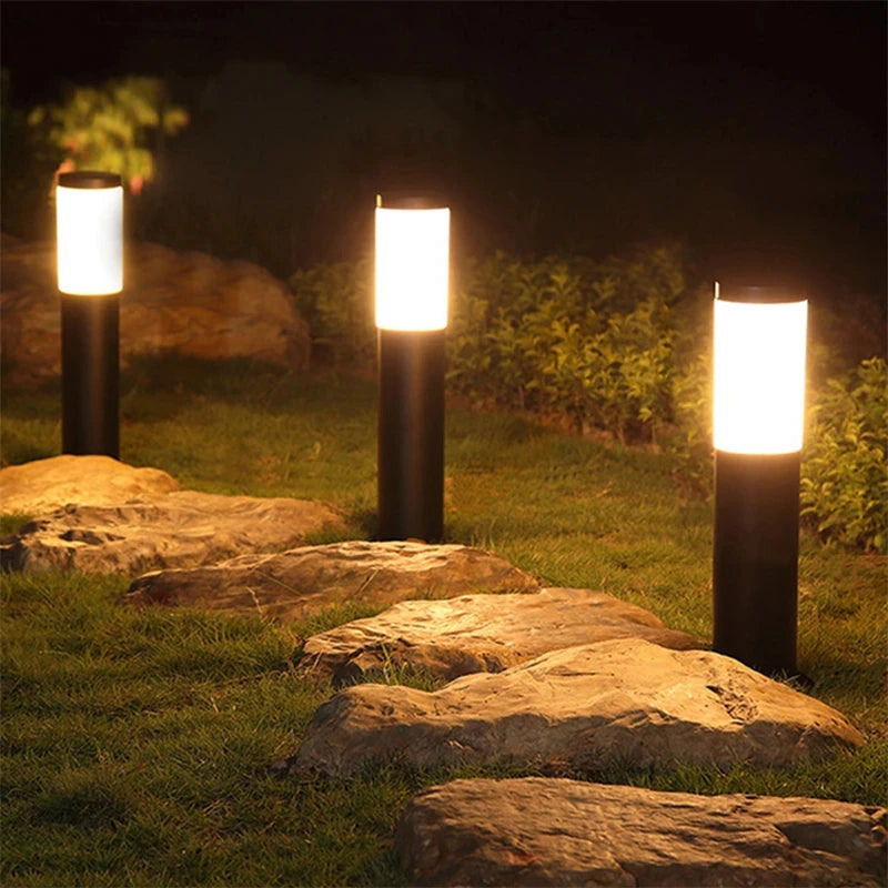 Solar Stainless Steel Garden Light Secondary image