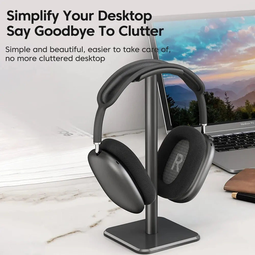 Aluminium Headphone Stand Desktop Headset Holder for Gaming Headphones