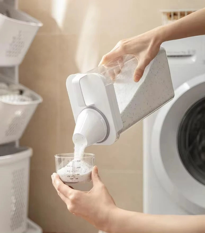 Laundry Detergent Dispenser Airtight Storage Box