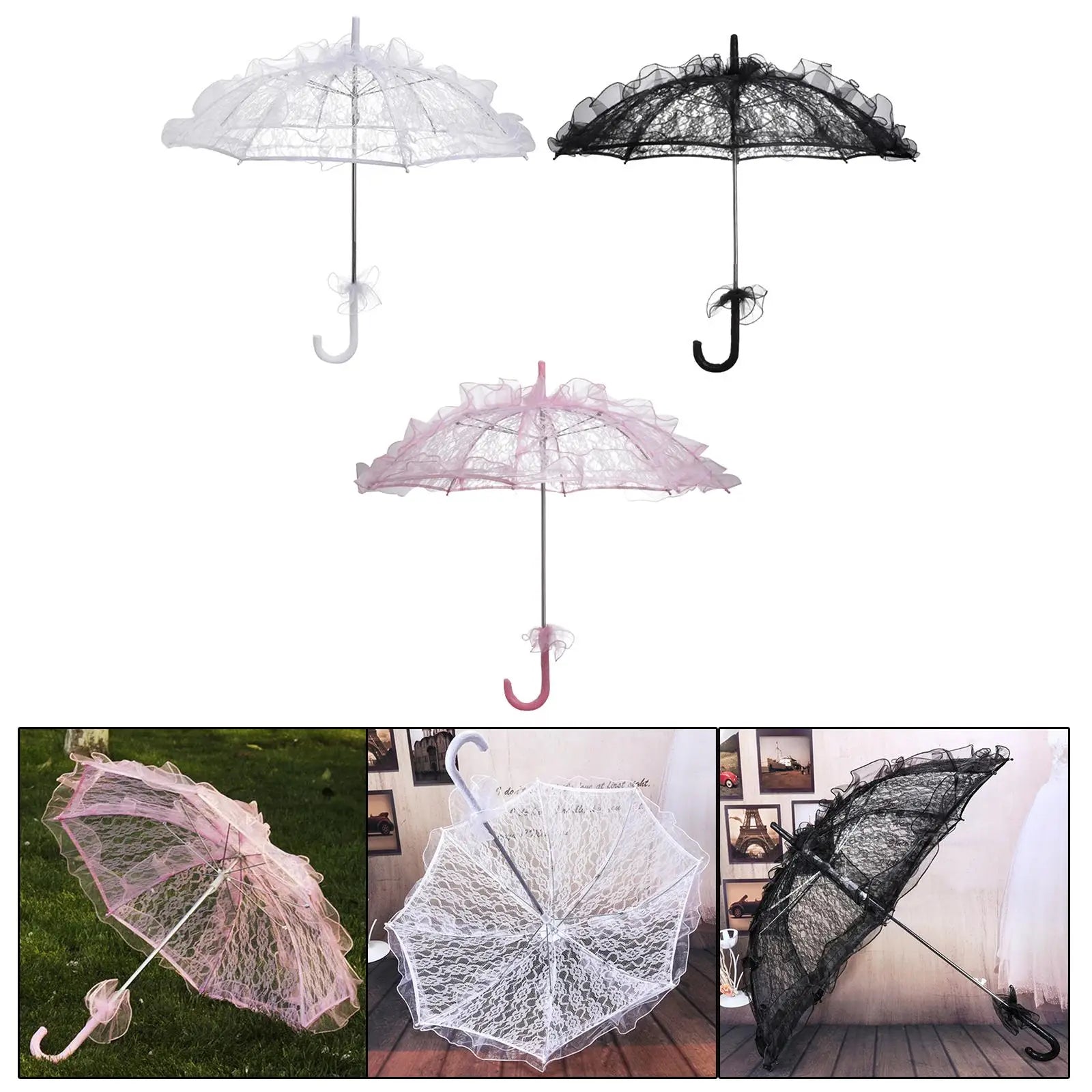 Buy Handmade Lace Parasol Wedding Umbrella