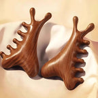 4-in-1 Sandalwood Massage Comb UK Scalp, Face & Body Massager