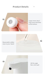 Wall Mounted Automatic Soap Dispenser 500ML Rechargeable Sensor Foam Dispenser