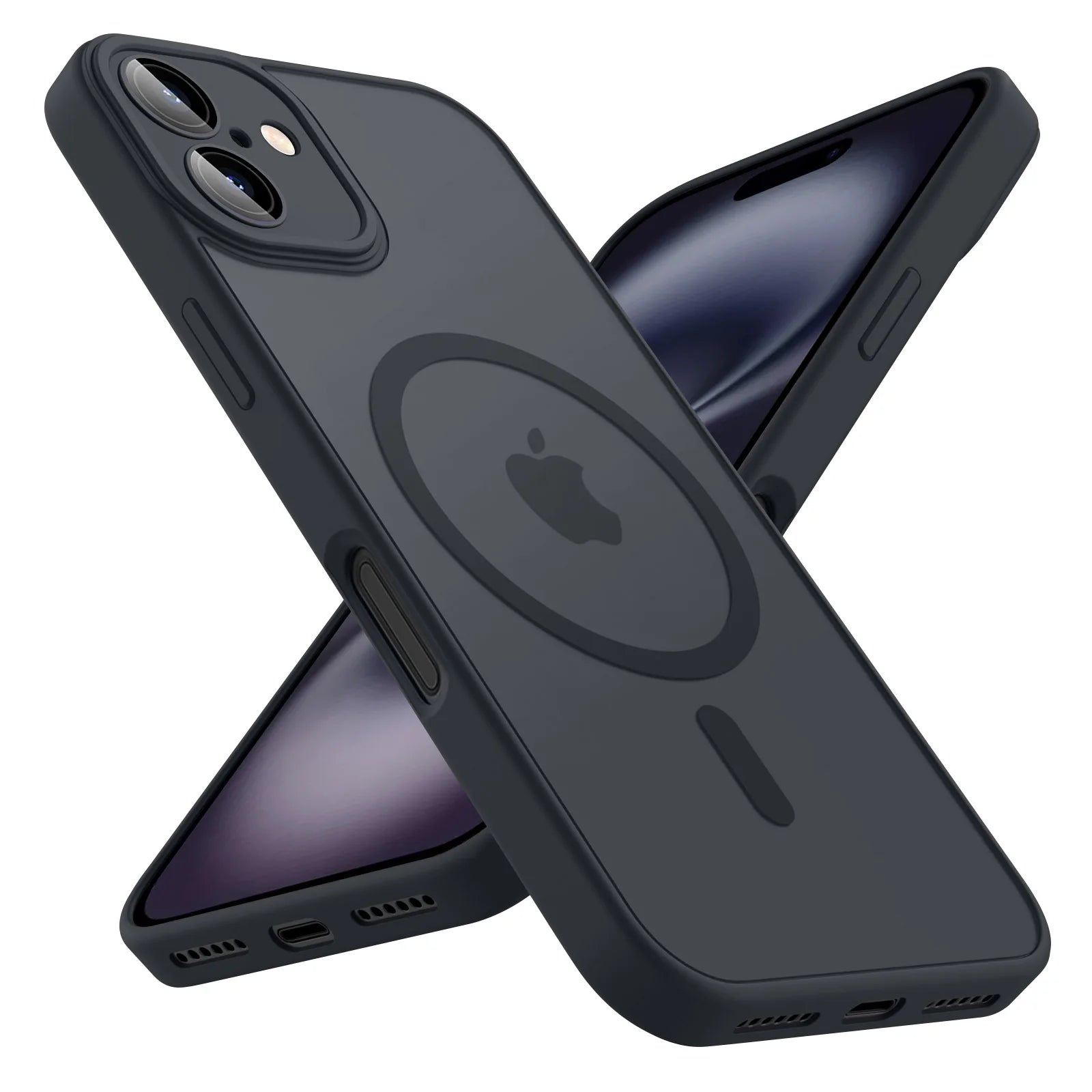 Premium Matte Magnetic Case for iPhone 11-16 Wireless Charge Main image