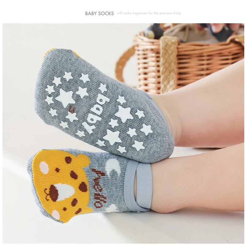 Baby Anti-Slip Socks Shoes for Newborn Boys Girls