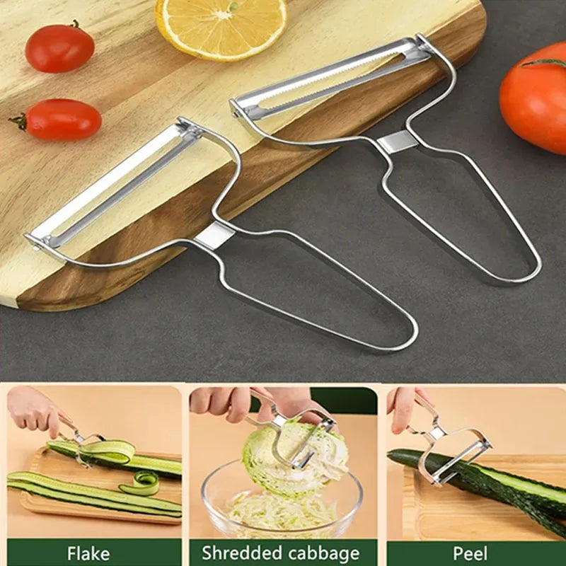 Stainless Steel Vegetable & Fruit Peeler – Potato Slicer Kitchen Tool