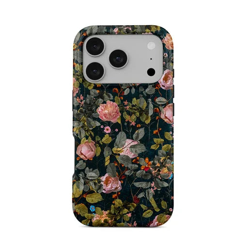 Luxury Wild Garden Double-Layer Case for iPhone 17 16 15 14 13 Pro Max