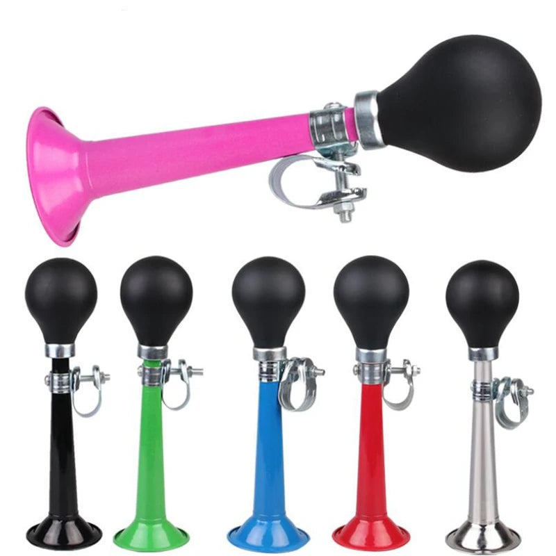 Metal Air Horn Bicycle Bell Vintage Bugle Trumpet Bike Horn
