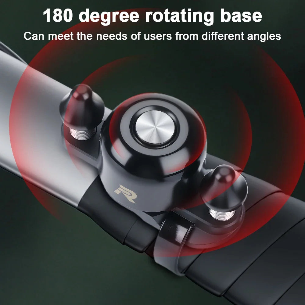 Rockbye Bike Bell 100dB Loud Cycling Horn Alarm for Road Bikes