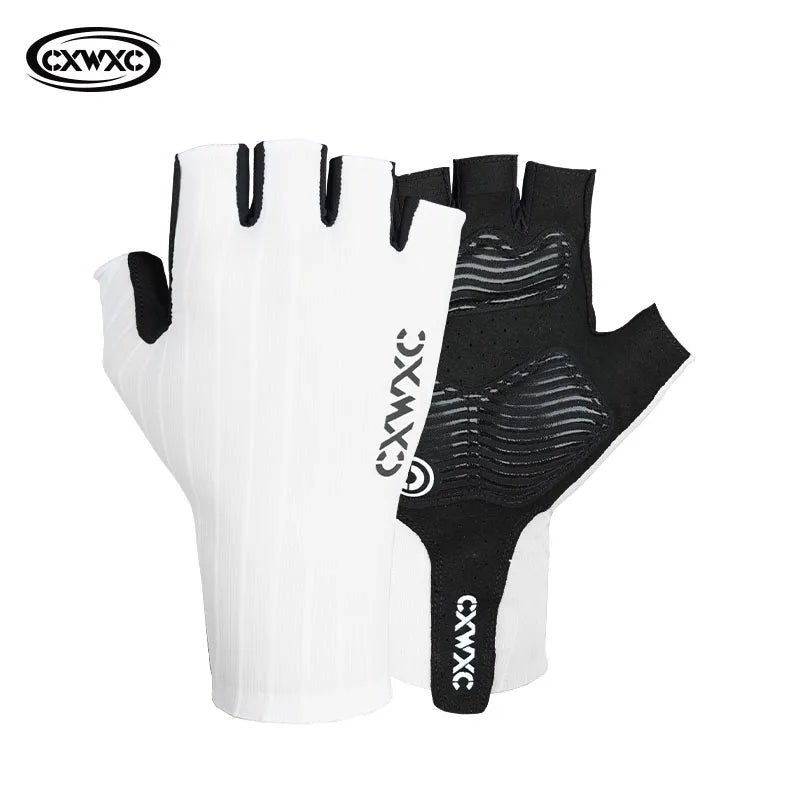 Half Finger Cycling Gloves Breathable Anti Slip MTB Wrist Support