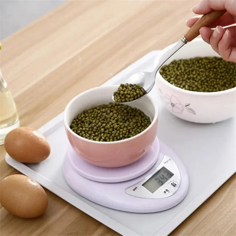 5KG Digital Kitchen Scale LED Food Baking Scale