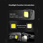 Rechargeable Bike Light Set Front & Rear USB Bicycle Lamp