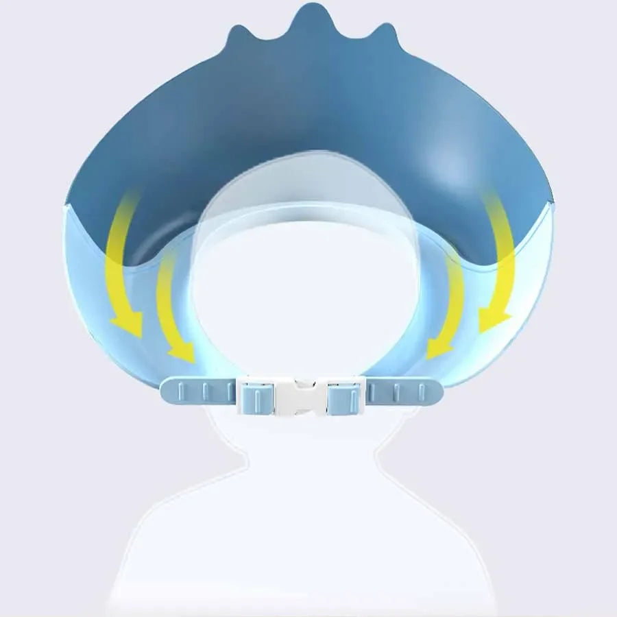 Children's Waterproof Shampoo Cap for Kids Eye & Ear Protection