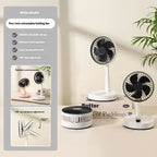 5-Inch Foldable USB Mini Fan UK Portable Desktop Cooling Fan