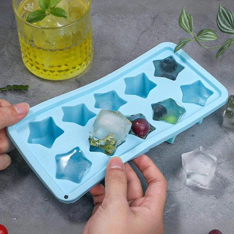 Star Ice Cube Mold UK Cocktail Whiskey Ice Tray & Party Drink Accessories