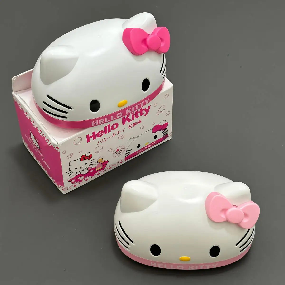 Hello Kitty Soap Box – Sanrio Cute Drainage Soap Dish for Bathroom & Home Secondary image
