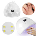 LULAA Nail Dryer Lamp UV LED Gel Nail Polish Curing Lamp