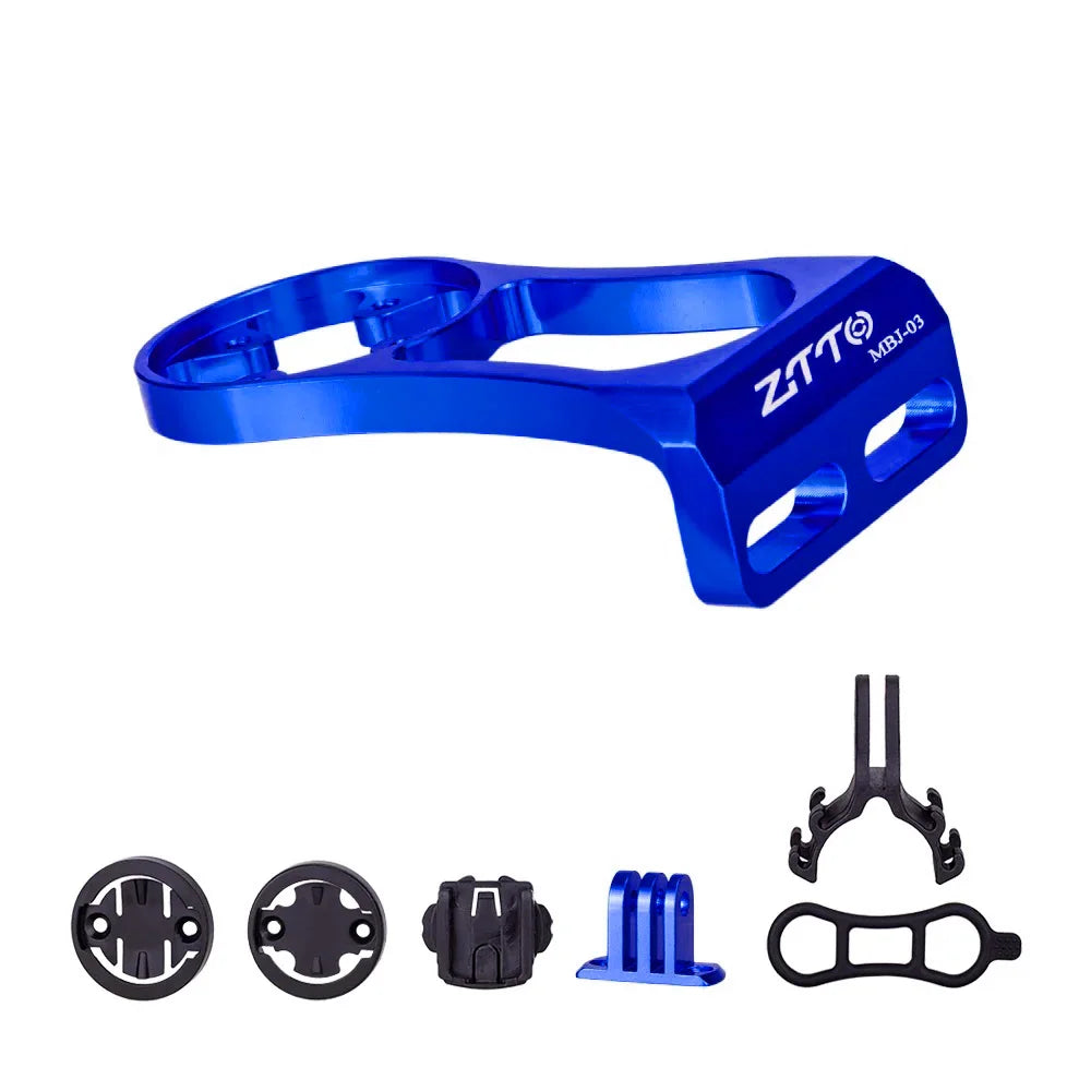 Bike Stem Computer Mount GPS GoPro Light Holder MTB Road Bracket