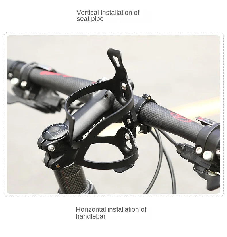 Aluminum Alloy Bike Bottle Cage Adapter MTB Road Cycling Holder