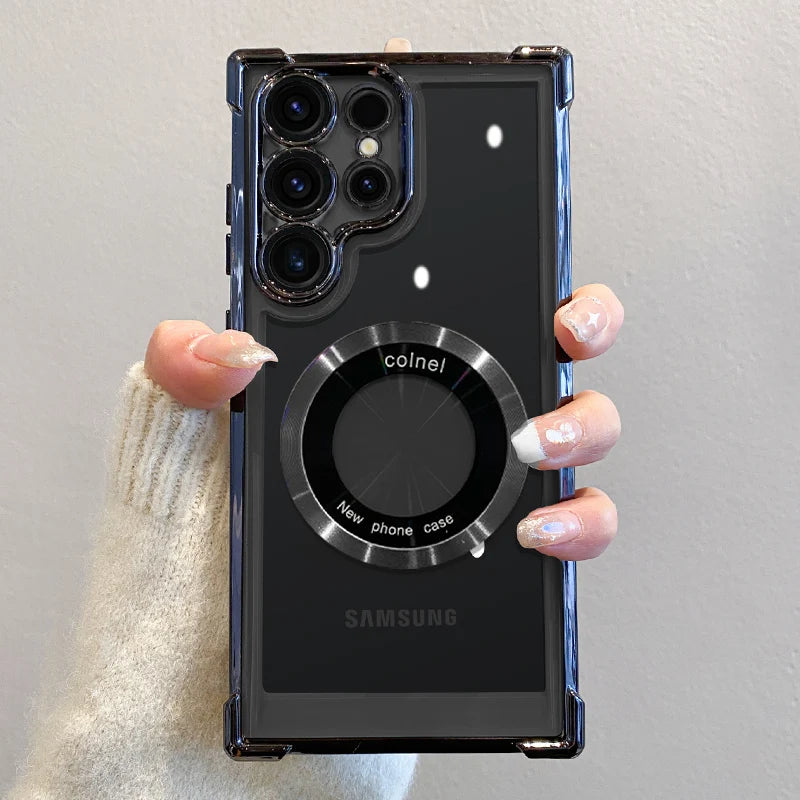 Luxury Magnetic Case for Samsung Galaxy S22 S23 S24 S25 S26 Ultra