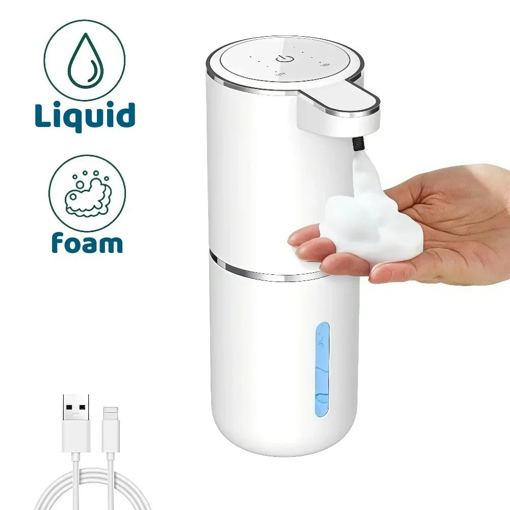 Automatic Soap Dispenser Touchless USB Rechargeable Infrared Foam/Liquid Secondary image