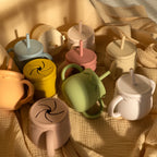 Baby Feeding Cups Portable Sippy Cup Snack Container