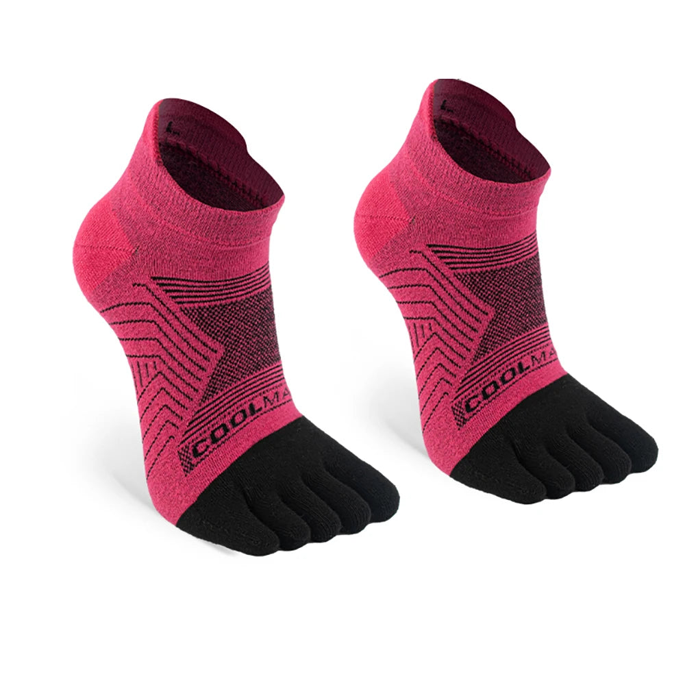Five Finger Toe Socks Men Women Running Trail Quick Dry Breathable