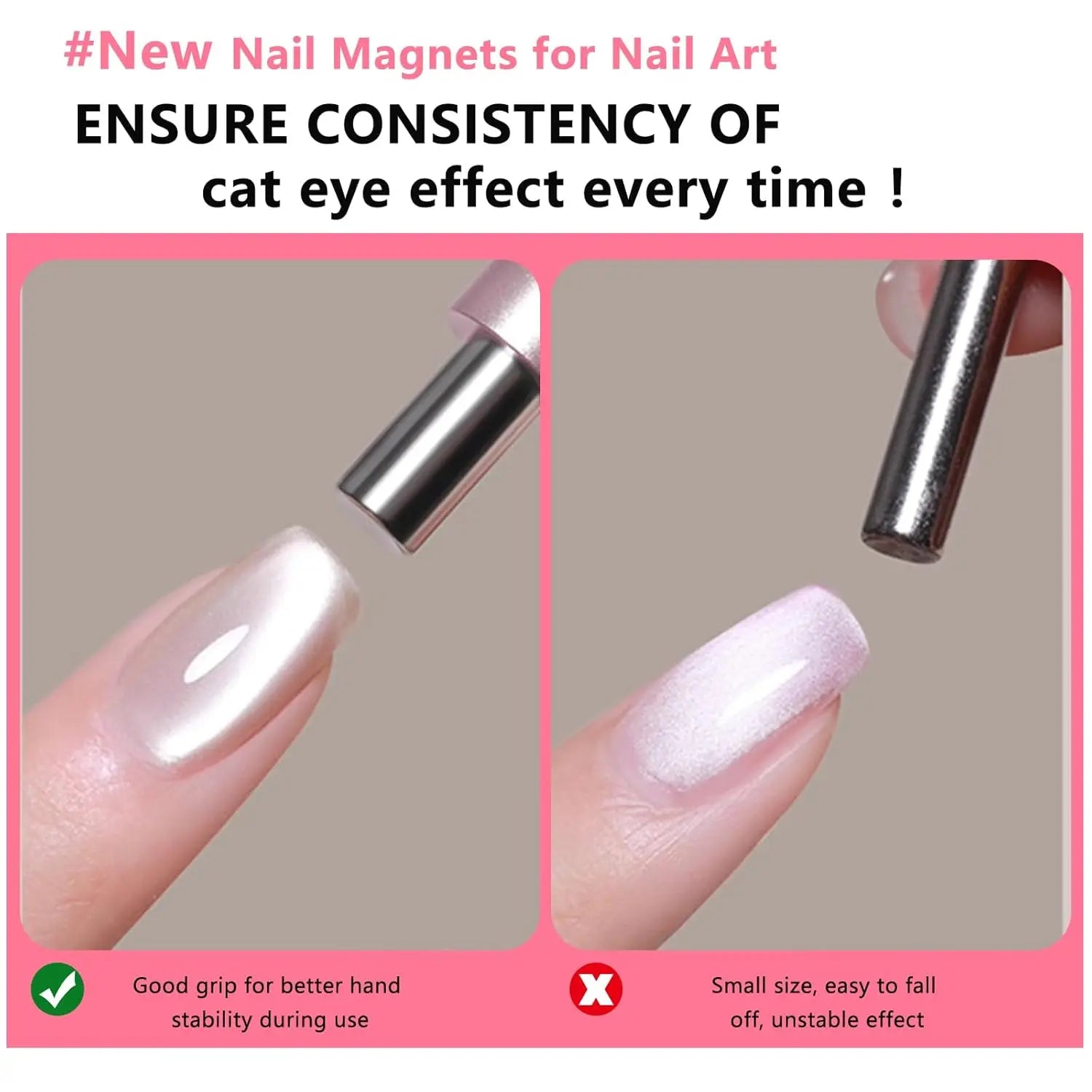 Nail Cat Eye Magnet Tool Set 3D Gel Nail Magnetic Stick Pen