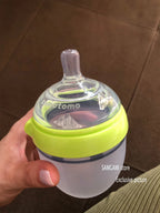 2 Pack BPA Free Baby Feeding Bottles Silicone Set