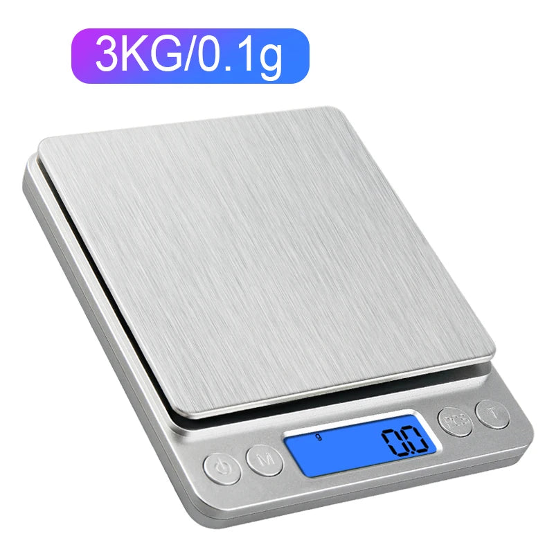 Digital Pocket Scale Precision Jewelry & Kitchen Scale