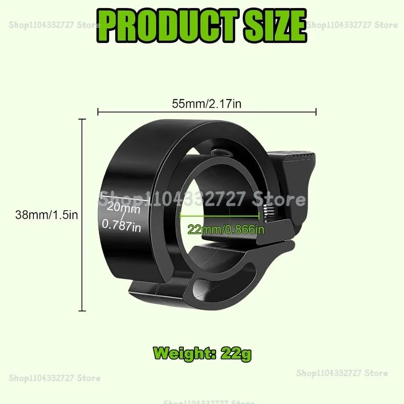 Invisible Bicycle Bell Loud Stainless Steel Bike Horn Road MTB UK