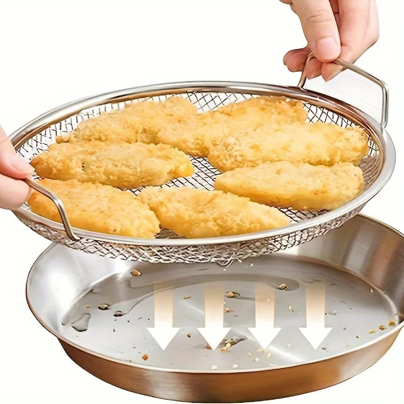 Stainless Steel Mesh Strainer Frying Filter Basket Main image