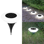 14 LED Solar Ground Lights for Garden, Yard & Pathway Decor