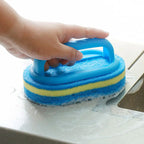 Sponge Cleaning Brush Kitchen & Bathroom Scrubber