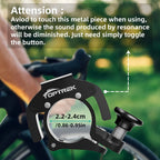 Stainless Steel Bicycle Bell Loud MTB & E-Bike Handlebar Safety Bell