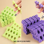Nail Art Toe Separators Sponge Soft