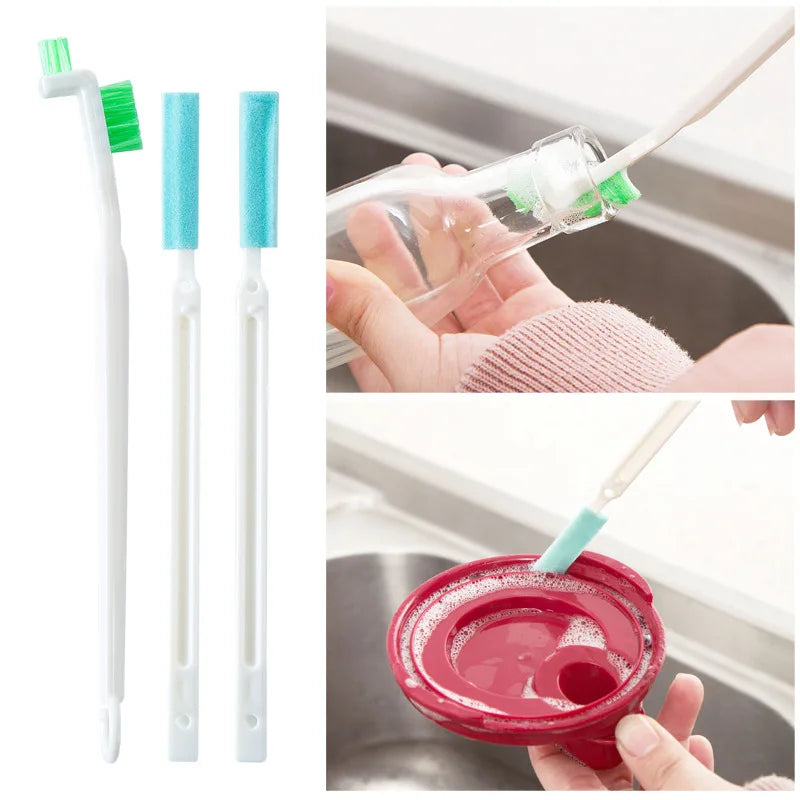 3PCS Detail Cleaning Brush Set Gap & Keyboard Brush Main image