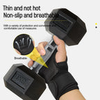 Workout Gloves Half Finger Wrist Wrap Gym Weight Lifting Cycling