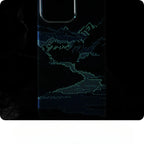 MagSafe Abstract Landscape Phone Case for iPhone 14 15 16 17 Pro Max