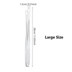 Long Stainless Steel Kitchen Tongs – Non-Slip BBQ & Grill Food Clamp Tool