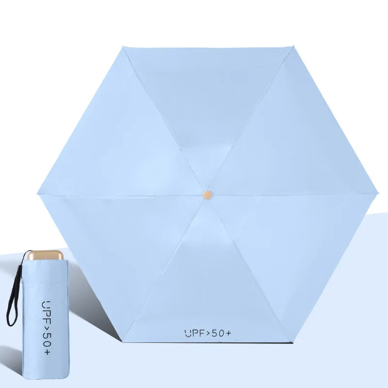 Buy UPF50+ Mini Pocket Umbrella UV Protection Travel Umbrella