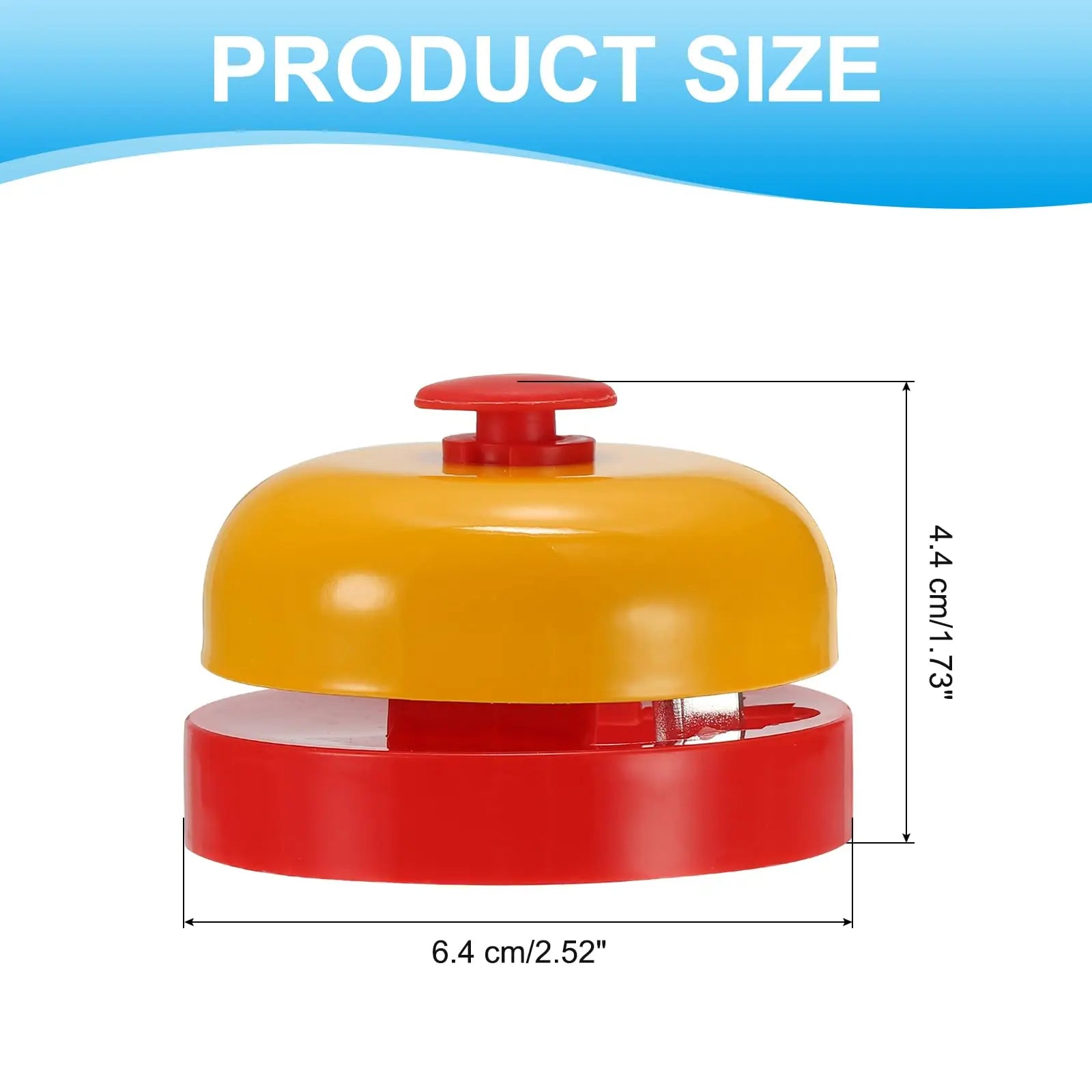Desk Service Bell | Stainless Steel Call Bell for Reception & Hotels Secondary image