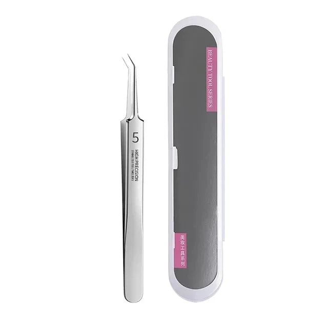 German Ultra-Fine No.5 Blackhead Remover Tweezers Acne Clip Tool Salon