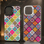 Iridescent Mandala TPU Case for iPhone 17 16 15 14 13 12 Pro Max Cover