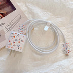 Cartoon Flower iPhone Charger Cover 18W/20W