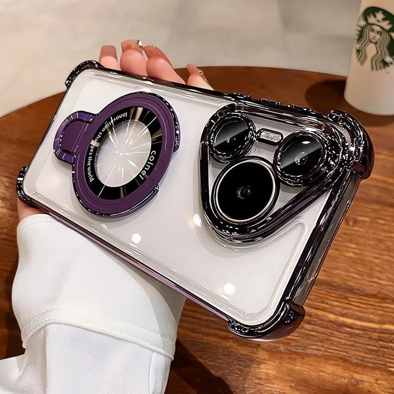 MagSafe Transparent Case for Huawei Pura 70 80 Pro Ultra & Nova 13