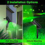 2-in-1 Solar Spotlight & Wall Lamp
