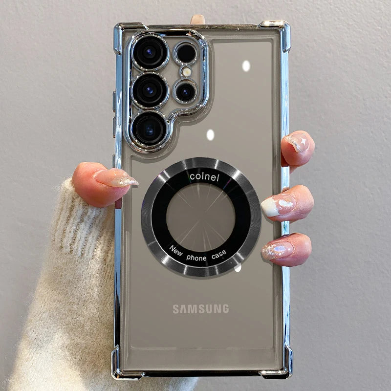 Luxury Magnetic Case for Samsung Galaxy S22 S23 S24 S25 S26 Ultra