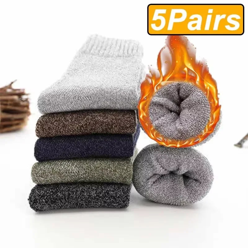10 Pairs Men's Bamboo Fiber Socks Breathable Cotton Sports & Business Sox