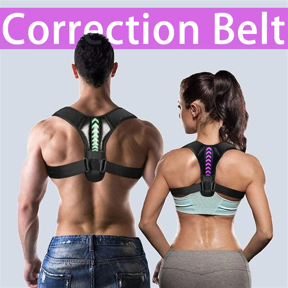 Adjustable Posture Corrector Belt Back Brace Shoulder Support